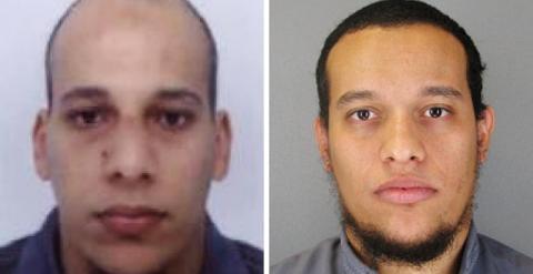 Cherif Kouachi y su hermano Said Kouachi, sospechosos de la masacre contra el semanario satírico 'Charlie Hebdo'. POLICÍA FRANCESA