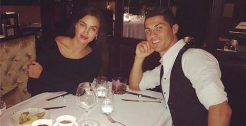 Irina Shayk y Cristiano Ronaldo. INSTAGRAM