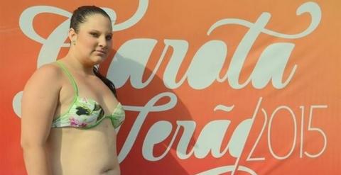Una adolescente desafía los cánones en un concurso de belleza en Brasil