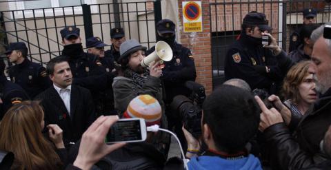 Escrache en casa de la vicepresidente.- EFE