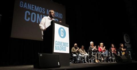 Acto de presentación de Ganemos en el Círculo de Bellas de Artes de Madrid./ EFE