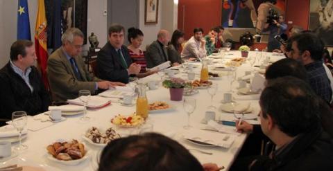 Reunión en el Consejo Superior de Deportes. /PRENSA CSD