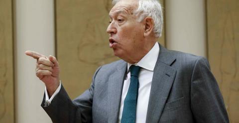 El Ministro de Asuntos Exteriores, Jose Manuel Garcia-Margallo. / EFE