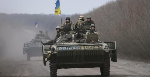 Miembros de las fuerzas armadas de Ucrania Members./ REUTERS