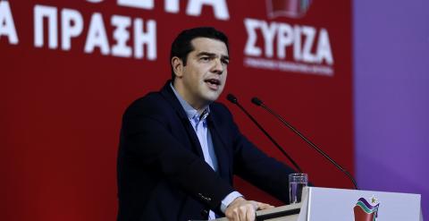 Tsipras acusa a España y Portugal de formar un eje contra Grecia en un discurso dado en Atenas. REUTERS