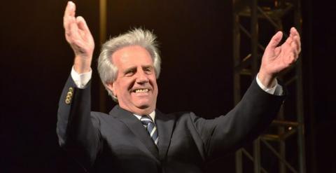 Tabaré Vázquez jura su cargo como presidente de Uruguay. REUTERS