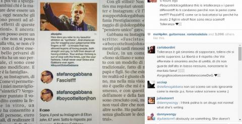 Gabbana se defiende en su cuenta oficial de Instagram./ Instagram