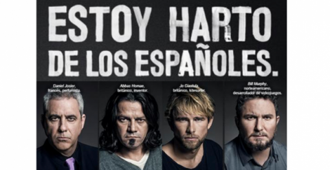 La campaña teaser 'Estoy Harto de los Españoles' de ESIC y Clear Channel