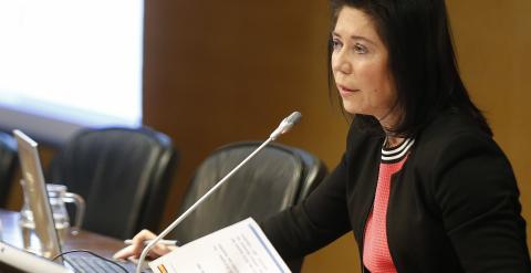 La secretaria general del Tesoro, Rosa Sanchez-Yebra. EFE
