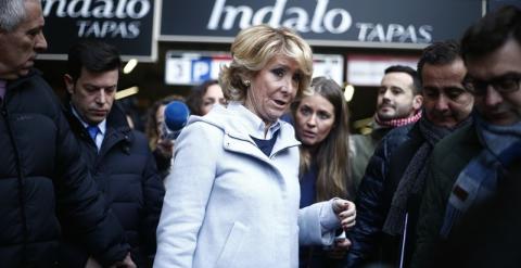 La presidente del PP de Madrid y candidata a la Alcaldía de Madrid, Esperanza Aguirre. EP
