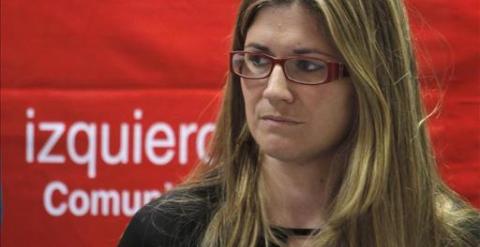 Raquel López, concejal por Izquierda Unida en el Ayuntamiento de Madrid.- EFE