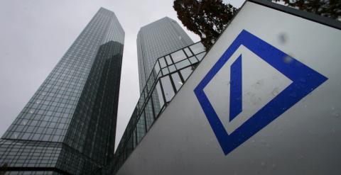 Sede de Deutsche Bank en Fráncfort. REUTERS/Ralph Orlowski