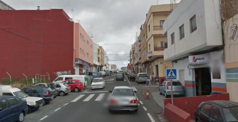 Calle Acebuche en el barrio de Almatriche en las Palmas de Gran Canaria./ Street View