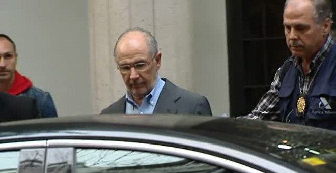 La fiscalía acusa a Rato de donar a sus hijos  2,5 millones de euros para evitar la fianza del caso Bankia