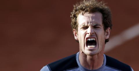Murray celebra su victoria ante Ferrer. REUTERS/Pascal Rossignol