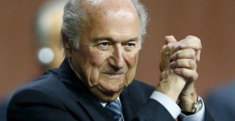 Blatter, en una imagen de archivo. REUTERS/Arnd Wiegmann