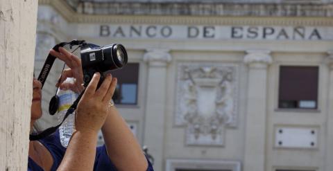 Edificio del Banco de España en Sevilla. REUTERS