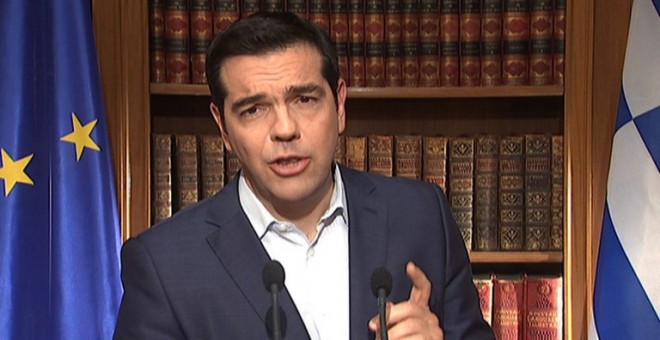 El primer ministro griego, Alexis Tsipras. - AFP