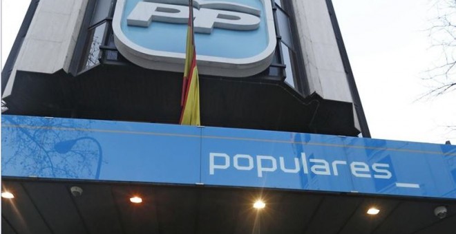 Sede del PP en la calle Génova de Madrid / EFE