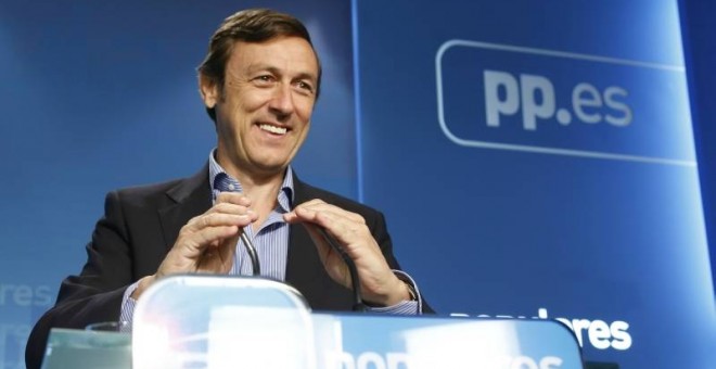 El portavoz del PP en el Congreso, Rafael Hernando. EFE