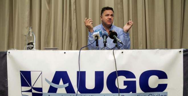 El exportavoz de la AUGC, Juan Antonio Delgado./ EFE