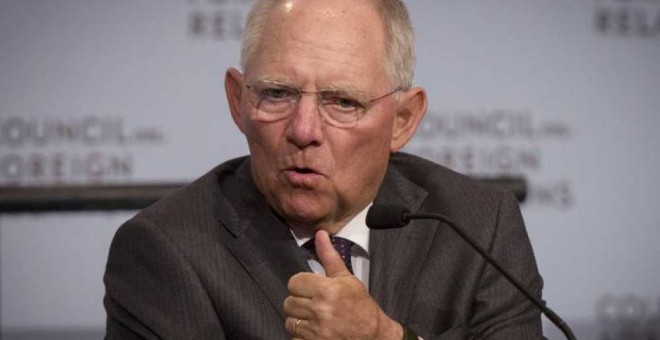 El ministro de Finanzas alemán, Wolfgang Schäuble, en una imagen de archivo. REUTERS