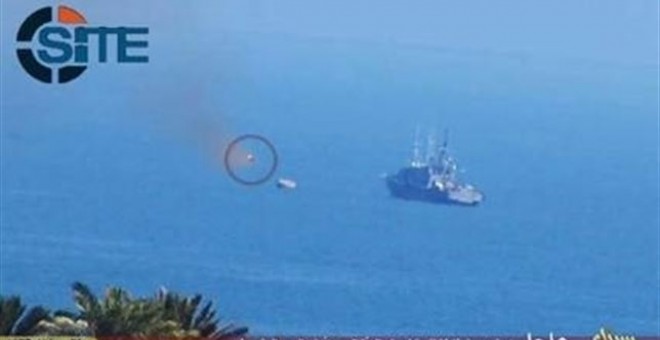 La 'filial' de Estado Islámico en Egipto ataca un buque militar egipcio en pleno mar Mediterráneo
