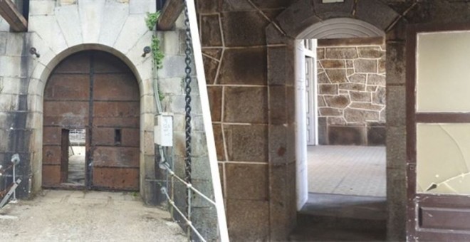 Entrada al Castillo de la Palma, en Ferrol, donde estuvo preso el golpista Antonio Tejero. E.P.