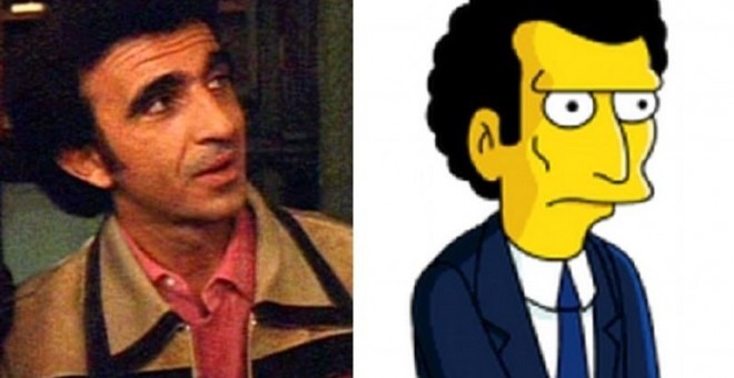 El actor Frank Sivero, el personaje 'Louie', uno de los matones de 'Tony, el gordo', de 'Los Simpson'. E.P.