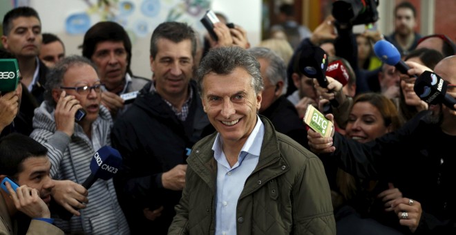 El líder de la conservadora Propuesta Republicana y aspirante a la Presidencia por el frente opositor Cambiemos, Mauricio Macri. REUTERS