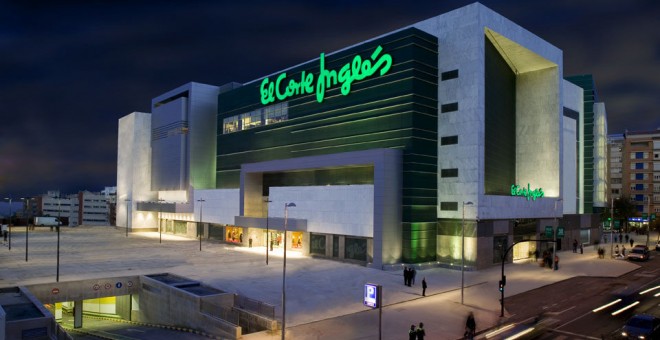 Un centro comercial de El Corte Inglés.