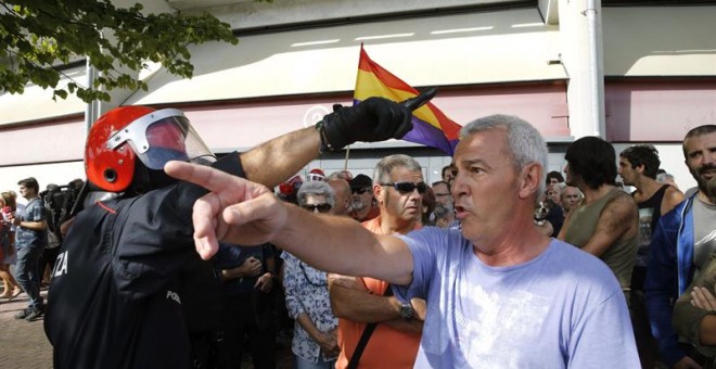 Protesta en San Sebastián