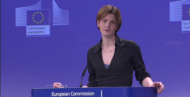 la portavoz de Asuntos Económicos de la Comisión Europea, Annika Breidthardt.