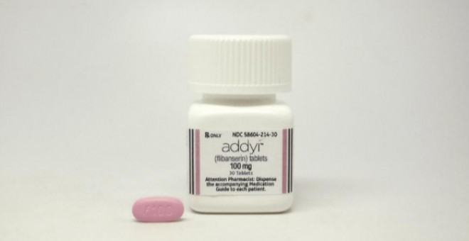 El envase en el que se comercializará Addyi, la viagra femenina./ REUTERS