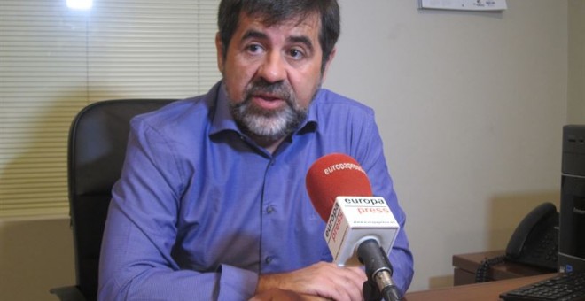 El presidente de la ANC, Jordi Sánchez.-E.P.