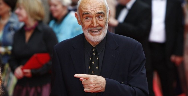 El actor británico Sean Connery. REUTERS