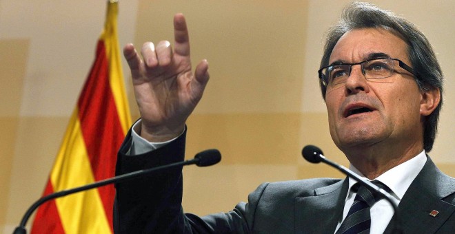 El presidente del Govern y número cuatro en la lista de Junts pel Sí a las catalanas, Artur Mas, en una imagen de archivo. EFE