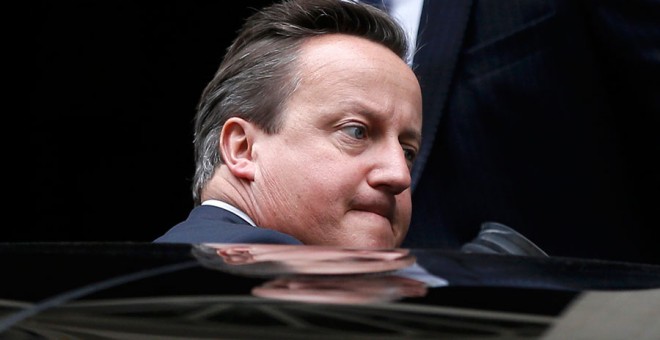 Cameron abandona este lunes Downing Street. REUTERS/Peter Nicholls
