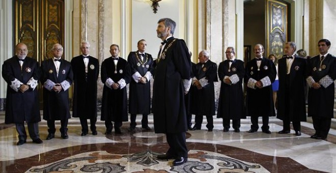 El presidente del CGPJ y del Tribunal Supremo, Carlos Lesmes./ EUROPA PRESS