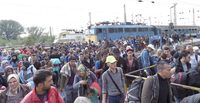 Interrumpido el tráfico de trenes desde Austria hacia Alemania