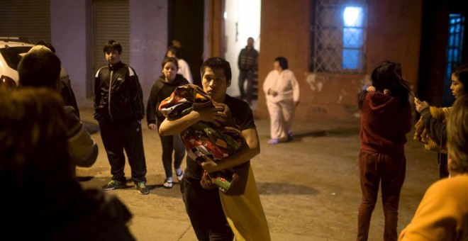 Así se ha vivido el terremoto de Chile. /REUTERS