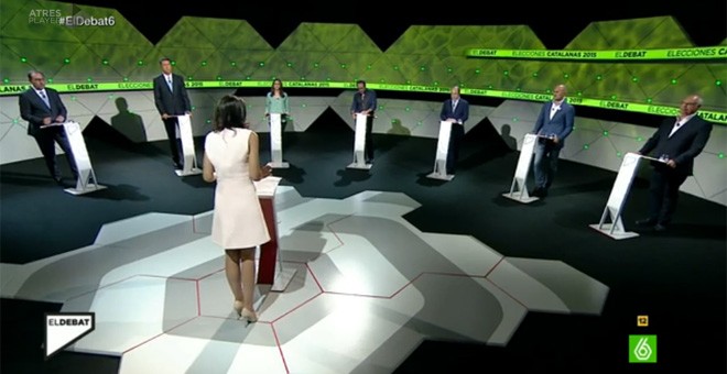 Un momento del debate entre los candidatos a la Generalitat. - LA SEXTA