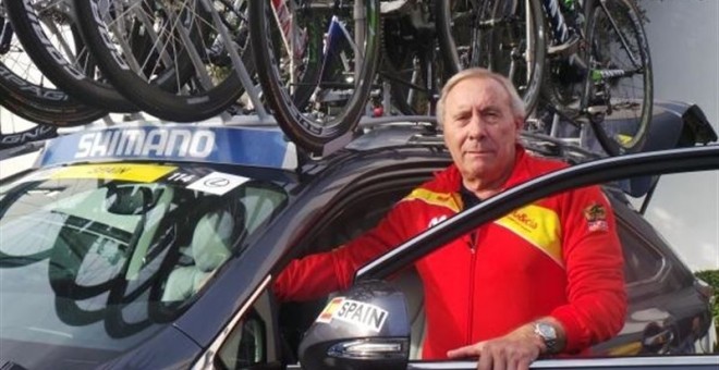 El seleccionador español de ciclismo, Javier Mínguez.