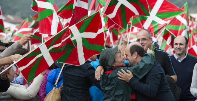 Celebración del Alderdi Eguna./EFE