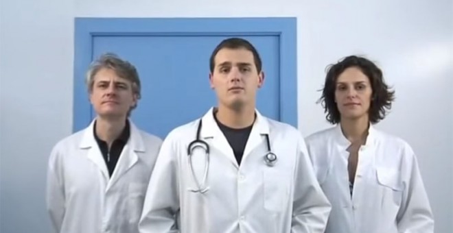 Escena del spot de campaña de Ciudadanos en 2008