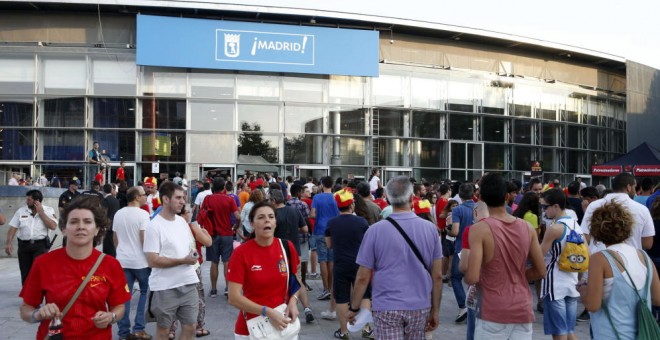 El pabellón municipal Madrid Arena. EFE