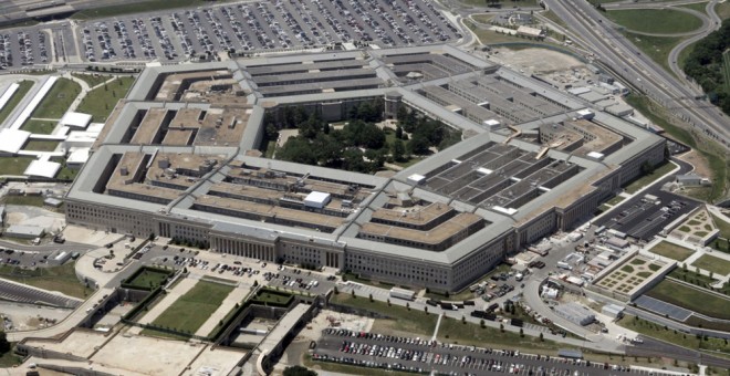 ﻿Una vista aérea del edificio del Pentágono. REUTERS/Jason Reed