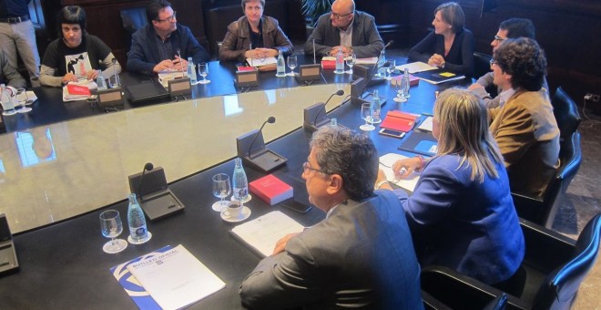 Reunión de la Mesa del Parlament. E.P.