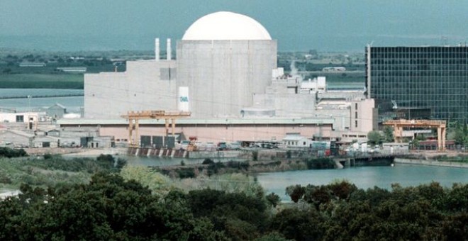 La central nuclear de Almaraz, en Cáceres. EFE