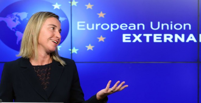 La alta representante de la Unión para Asuntos Exteriores y Política de Seguridad, Federica Mogherini./ REUTERS